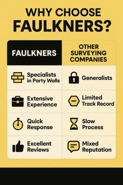 Can I Alter The Party Wall Surveyor? - A Crucial Guide From Faulkner Surveyors 4 Party Wall Mediation {bane} Faulkner Surveyors Guildford Best Surveyor Near me Guildford